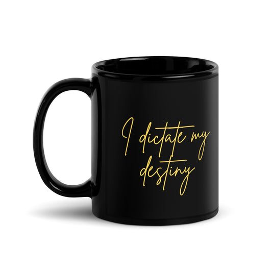 Mug Destiny Black Glossy