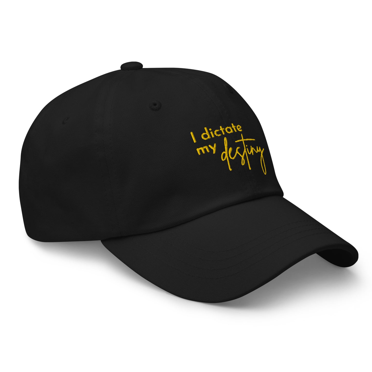 Cap Destiny Gold on Black