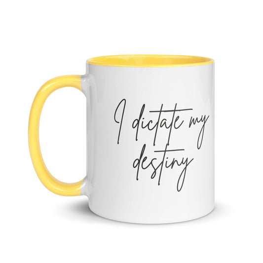 Mug Destiny with Yellow Inside